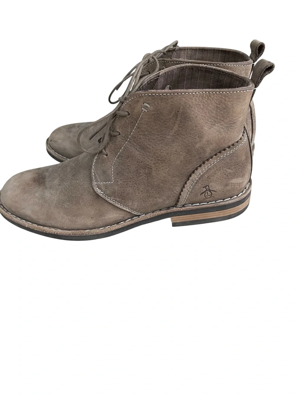 Original Penguin Merle Leather Men's Chukka Boots size 9